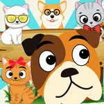 Pets Dogs Cats Kids Pop Match3 icon