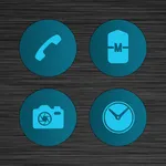 Gems Blue Icons icon
