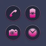 Pink Shine Icons icon