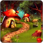 Mushroom Forest 3D Live Wallpa icon