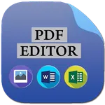 PDF Editor: jpg to pdf creator icon