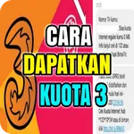 Cara Dapatkan Kuota 3 icon