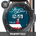 Pixel Merry Christmas Watch icon