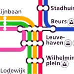 Rotterdam Subway Map 2023 icon