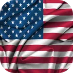 Flag of USA Live Wallpaper icon