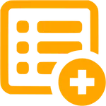 Lists to sort icon
