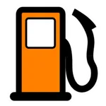 Fuel consumption calculator icon