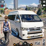 Mini Bus Driving Game 3d icon