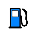 Simple fuel calculator icon