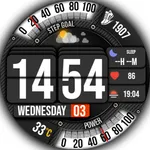 Digital Flip Dark icon