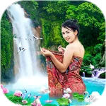 Waterfall Photo Editor - Water icon