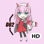 Zero Two Anime Wallpaper HD 4K icon