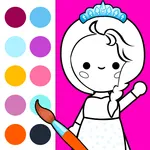 Princess Coloring Phone icon