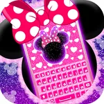 Minnie Glitter Keyboard icon