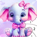 Cute Color - Color by Number icon