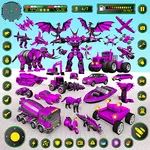 Elephant Robot Car Game 2025 icon