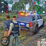 US Police City Car Game 3d icon