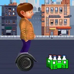 Subway hoverboard icon