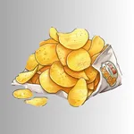 Crispy snack recipes icon