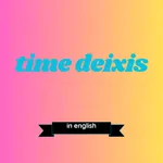 time deixis icon