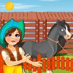 Horse Stable Farm Construction icon