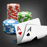 Texas holdem poker king icon