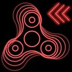 Fidget Spinner Glow Swipe Avoi icon