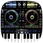 DJ Mixer 3D piano & Pads music icon