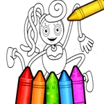 mommy long legs Coloring icon