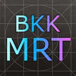 Bangkok MRT BTS Map Route 曼谷地铁 icon