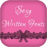 Sexy Written Fonts icon