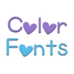 Color Fonts Message Maker icon