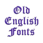 Old English Font Message Maker icon