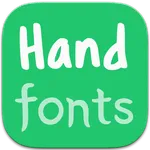 Hand Fonts for FlipFont icon
