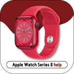 Apple Watch Series 8 help icon