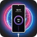 Battery Charging Animation 4D icon