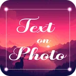 Text On Photo Editor, Text Art icon