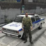 Police patrol: VAZ 2105 LADA icon