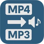 MP4 to MP3 icon