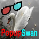 3D Popup Swan icon