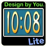 あなたのデザインで時計ウィジェット ライト icon