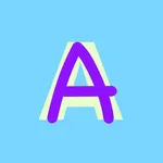 Draw ABC icon