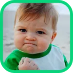 ملصقات واتساب ردات فعل اطفال icon