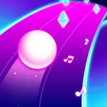 Cyber Rolling Music Ball Game icon