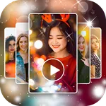 Photo video maker with music icon