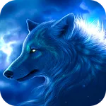 Wolf Live Wallpaper HD icon