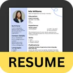 AI Resume Maker PDF - CVOnApp icon