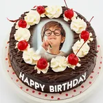 Name Photo On Birthday Cake icon