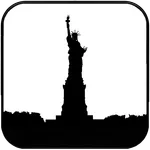 Statue of Liberty Silhouette icon