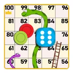 Snakes and ladders game Easy icon